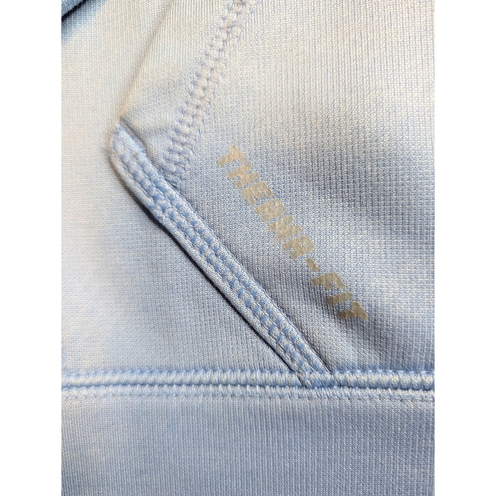 Nike UNC Tar Heels Therma-FIT Hoodie Mens Small Carolina Blue Pullover NC Logo - Picture 4 of 11